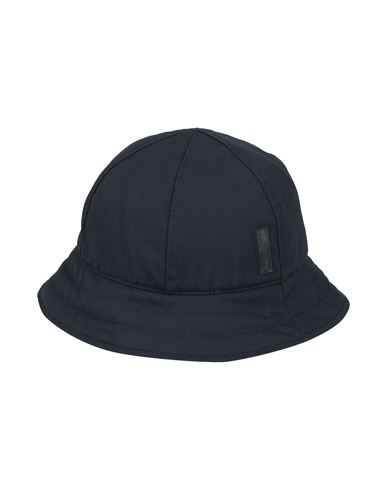 Giorgio Armani Man Hat Midnight Blue Size 7 ⅜ Polyester, Cashmere In Blue