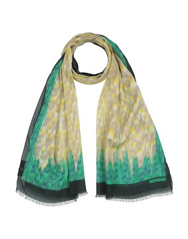 Missoni Woman Scarf Beige Size - Modal, Silk In Sand