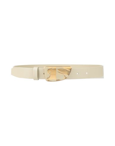 Burberry Woman Belt Beige Size L Leather In Brown