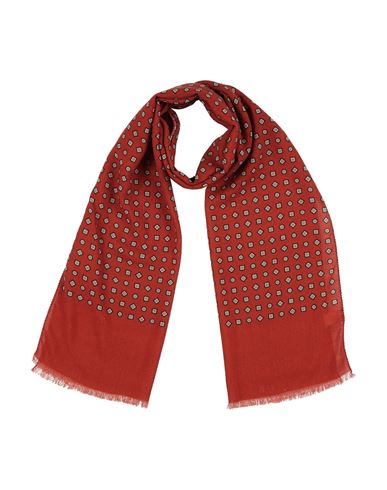 Altea Woman Scarf Rust Size - Wool In Red
