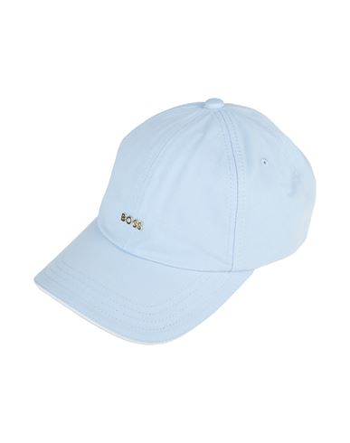 Hugo Boss Boss Man Hat Sky Blue Size Onesize Cotton In Blue