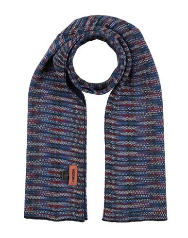 Missoni Man Scarf Blue Size - Wool, Acrylic In Blue