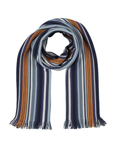 Missoni Man Scarf Sky Blue Size - Wool, Acrylic, Polyamide In Multi