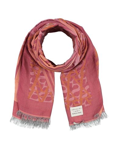 Alessia Santi Woman Scarf Garnet Size - Cotton, Modal In Red