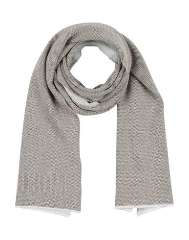 Moschino Woman Scarf Light Grey Size - Viscose, Polyamide, Polyester In Gray