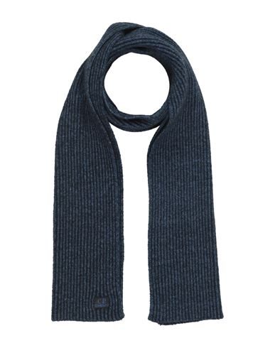 C.p. Company C. P. Company Man Scarf Slate Blue Size - Polyester, Wool, Polyamide In Blue