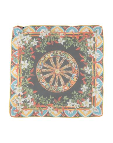 Dolce & Gabbana Woman Scarf Black Size - Silk In Multi