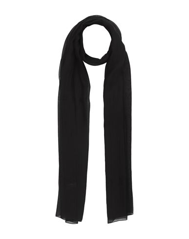 Ferragamo Woman Scarf Black Size - Silk