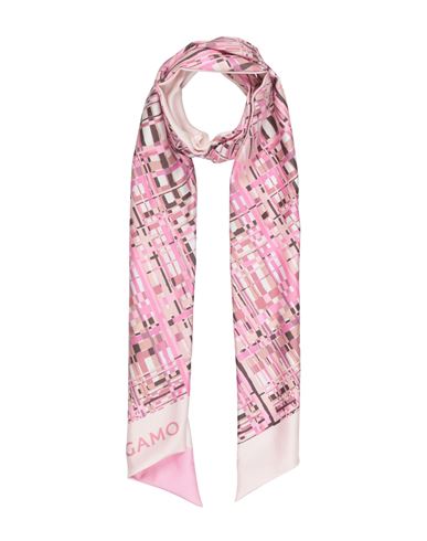 Ferragamo Woman Scarf Pink Size - Silk