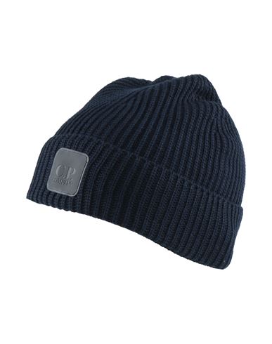 C.p. Company C. P. Company Man Hat Midnight Blue Size Onesize Wool In Blue
