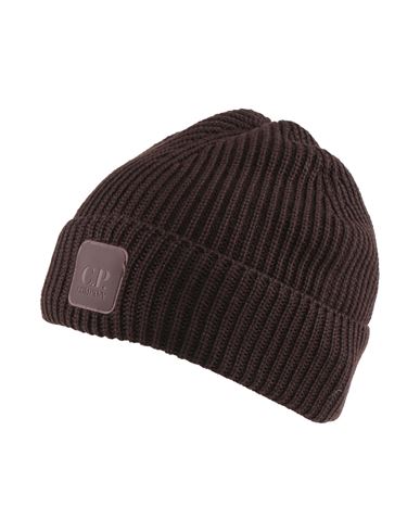 C.p. Company C. P. Company Man Hat Chocolate Brown Size Onesize Wool In Brown