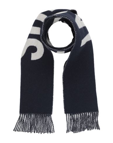 Jacquemus Woman Scarf Midnight Blue Size - Virgin Wool In Blue