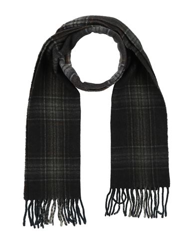 Faliero Sarti Woman Scarf Dark Green Size - Wool In Green