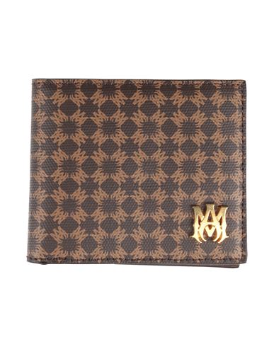 Amiri Man Wallet Brown Size - Leather