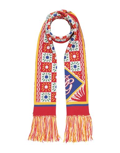 Dolce & Gabbana Woman Scarf Red Size - Virgin Wool, Cashmere In Red