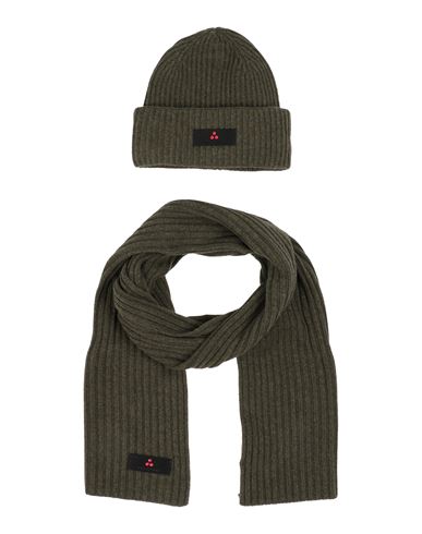Peuterey Man Accessories Set Military Green Size M Polyamide, Viscose, Wool, Cashmere