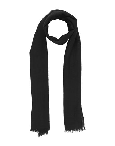 Riccardo Forconi Woman Scarf Black Size - Wool