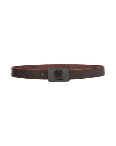 Belstaff Man Belt Brown Size L Leather