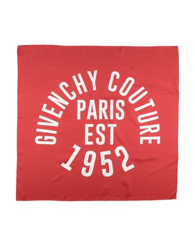 Givenchy Woman Scarf Red Size - Silk In Red