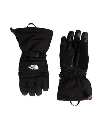The North Face Woman Gloves Black Size 5 Polyester, Polyurethane