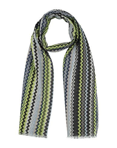 Missoni Woman Scarf Black Size - Wool, Silk