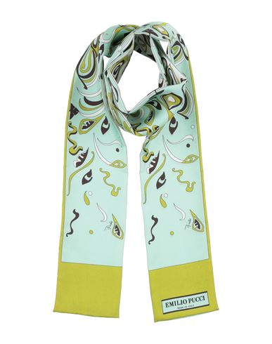 Pucci Woman Scarf Light Green Size - Silk
