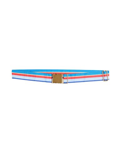 Stella Jean Woman Belt Azure Size Onesize Acetate, Polyester In Blue