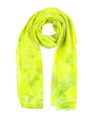 Avant Toi Woman Scarf Lime Green Size - Virgin Wool In Green