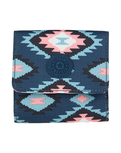 Kipling Woman Wallet Navy Size - Polyester In Blue