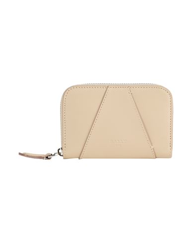 Bally Woman Wallet Beige Size - Leather In Sand