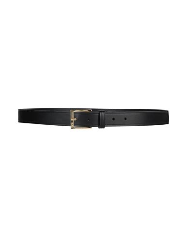 Weekend Max Mara Woman Belt Black Size Xl Leather In Black