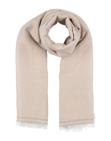 Weekend Max Mara Woman Scarf Beige Size - Modal, Linen, Cotton In Sand