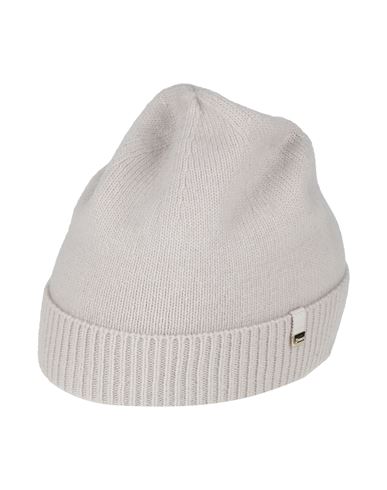 Herno Resort Woman Hat Light Grey Size Onesize Wool In Gray