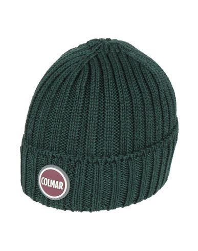 Colmar Toddler Hat Dark Green Size Onesize Virgin Wool, Acrylic In Green