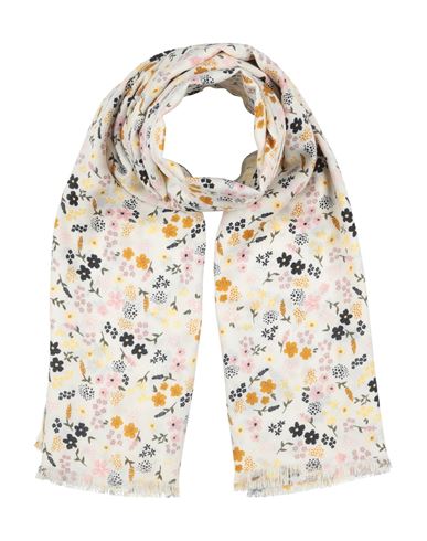 Barbour Woman Scarf Cream Size - Recycled Polyester, Polyester In Neutral