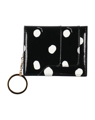 Marni Woman Cardholder Black Size - Textile Fibers
