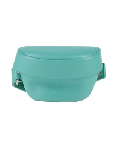 Jil Sander Woman Coin Purse Turquoise Size - Leather In Blue