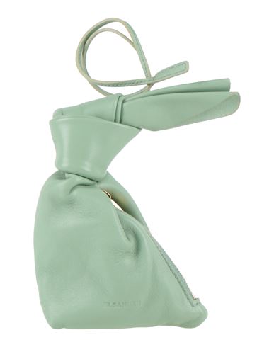 Jil Sander Woman Coin Purse Sage Green Size - Leather