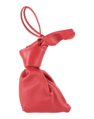 Jil Sander Woman Coin Purse Red Size - Leather