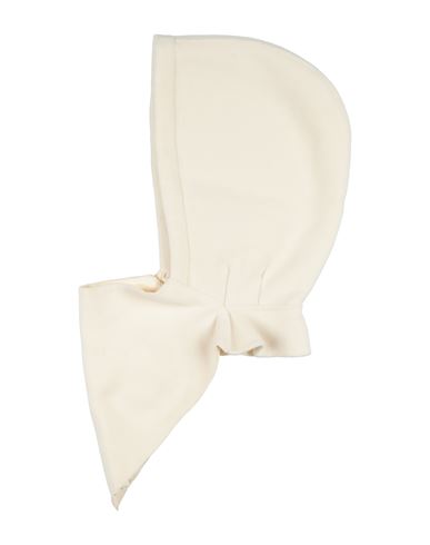 Jil Sander Woman Hat White Size M Virgin Wool