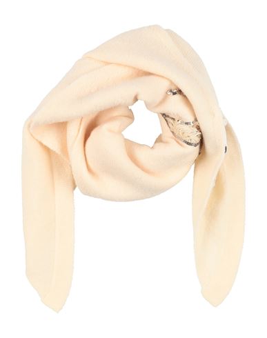 Jil Sander Woman Scarf Beige Size - Virgin Wool