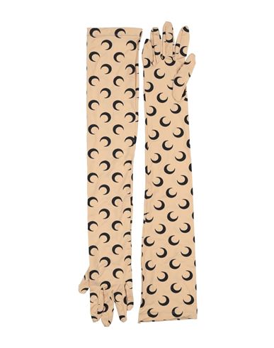 Marine Serre Woman Gloves Blush Size M/l Polyamide, Elastane In Pink
