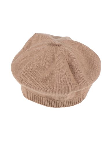 Max Mara Woman Hat Beige Size Onesize Cashmere In Sand