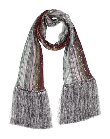 Missoni Woman Scarf Burgundy Size - Viscose, Cupro, Polyester In Multi