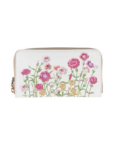 Gabs Woman Wallet White Size - Calfskin In White