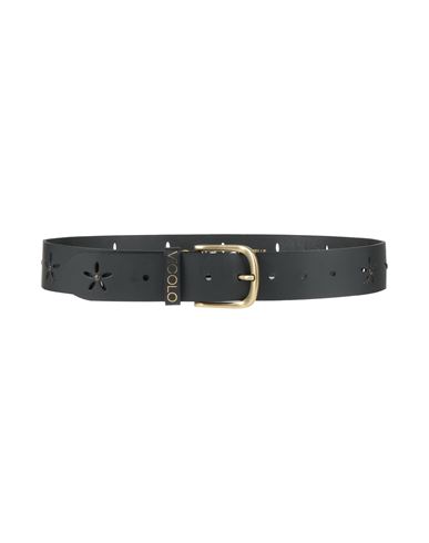 Vicolo Woman Belt Black Size 32 Leather