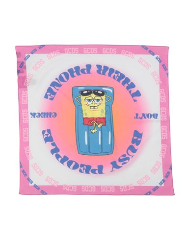 Gcds X Spongebob Woman Scarf Mauve Size - Cotton In Purple