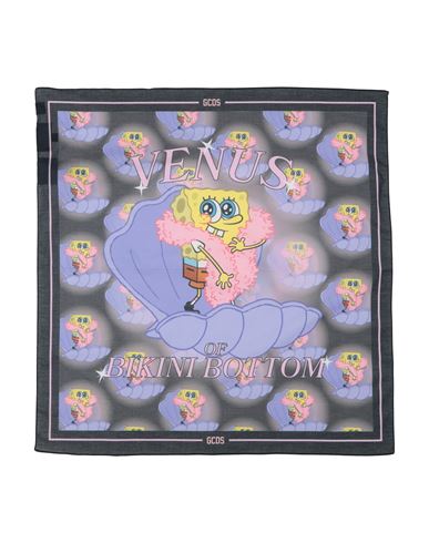 Gcds X Spongebob Woman Scarf Lilac Size - Cotton In Purple