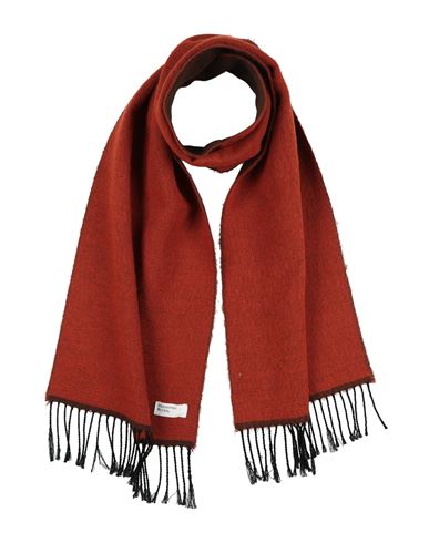 Universal Works Man Scarf Rust Size - Acrylic In Red