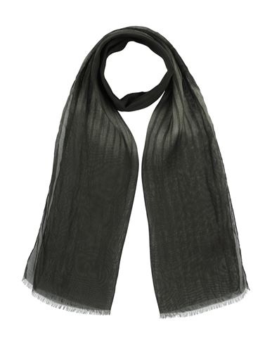 John Varvatos Man Scarf Dark Green Size - Modal In Black